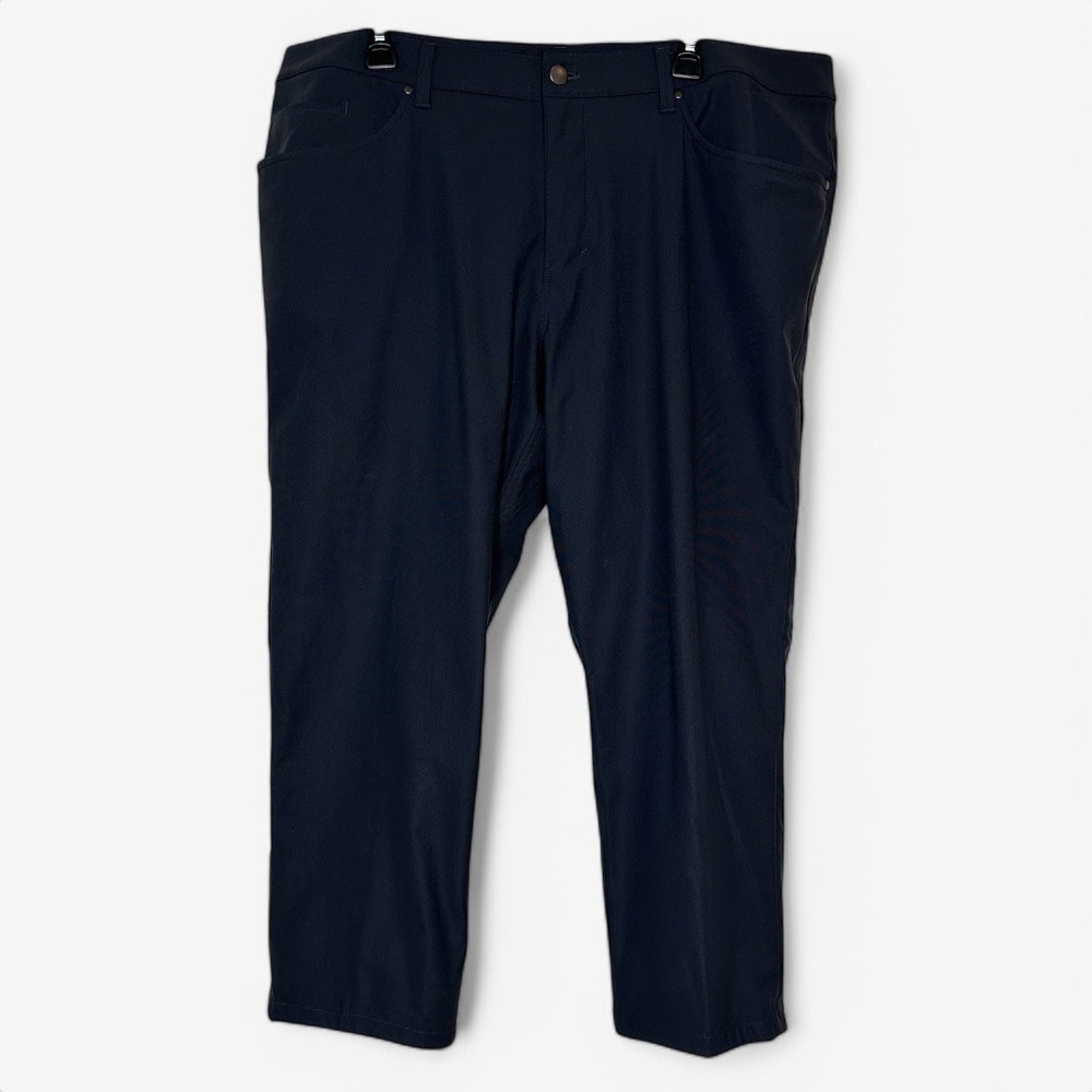 Lululemon‎ ABC Pant Classic Fit 5 Pocket Warpstreme Obsidian M5A43S Mens Sz 40
